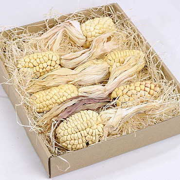 Corn white Ø4-5cm 6-pack