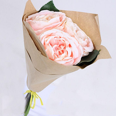 Bouquet Rose d13cm Pink
