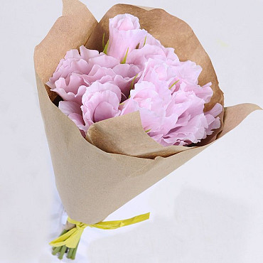 Bouquet Lysianthus d13cm Lilac