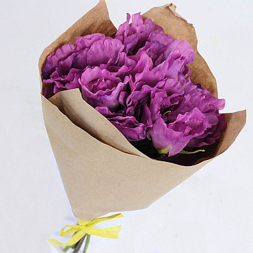 Bouq. Lysianthus d13cm Purple