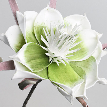 Foam Flower Green, D 20cm