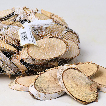 Tranches de bois de Bouleau 7-9cm per kg