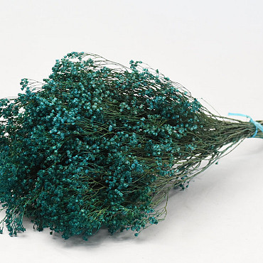 Bouquet Broom Bloom Bleu Petrol 50cm