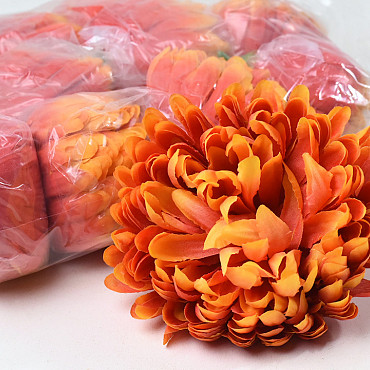 Chrysanthemum Orange/Yellow D13cm