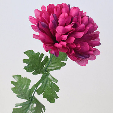 Chrysanthème artificiel Rose 52cm 