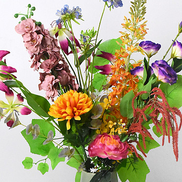 Kunstbloemen Boeket Medium