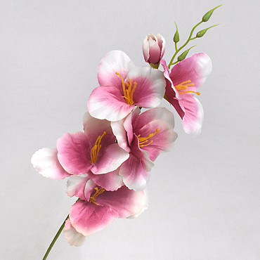 Artificial Gladiolus Dark Pink 54cm 