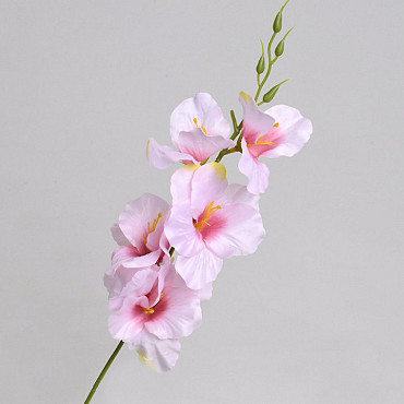 Artificial Gladiolus Pink 54cm 