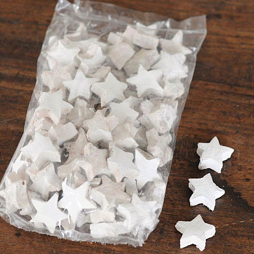 Noix de Coco Etoile Blanc 3cm 100pcs