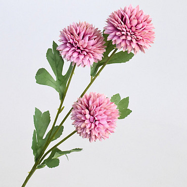 Artificial Chrysanthemum Pink 66cm 