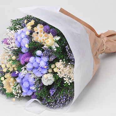 Dried Flower Bouquet Lilac 