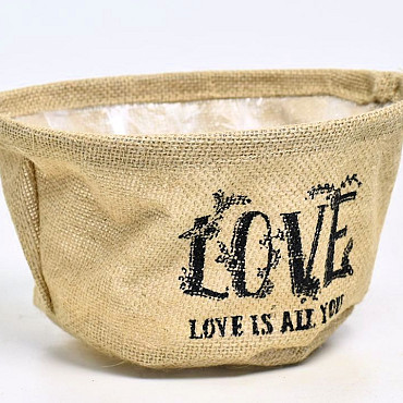 Basket Jute D23cm