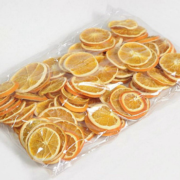 Gedroogde Sinaasappelschijfjes Oranje 200gr