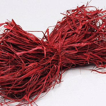 Raffia Rot 250gr.