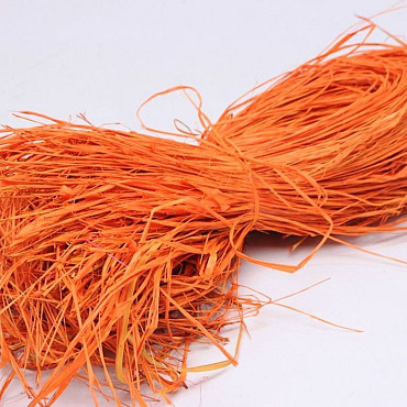 Raffia Orange 250gr.