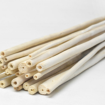 Jute Stick Gebleicht 1m 25pcs