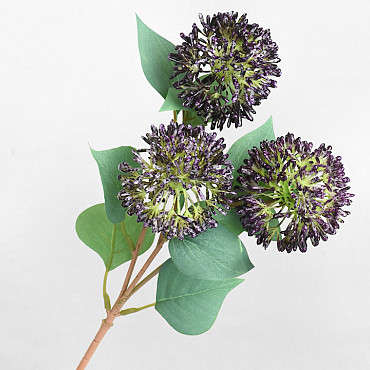 Kunst Allium Violet 42cm
