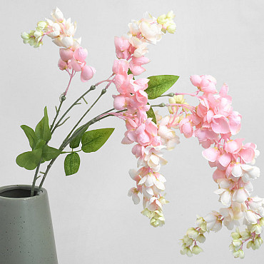 Künstliche Wisteria Rosa 100cm 