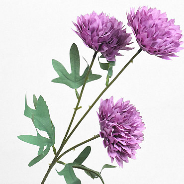 Künstliche Chrysantheme Violet 66cm 