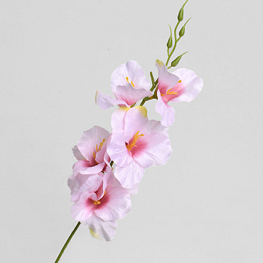 Artificial Gladiolus Pink 54cm 
