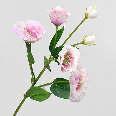 Artificial Lisianthus Light Pink 78cm 
