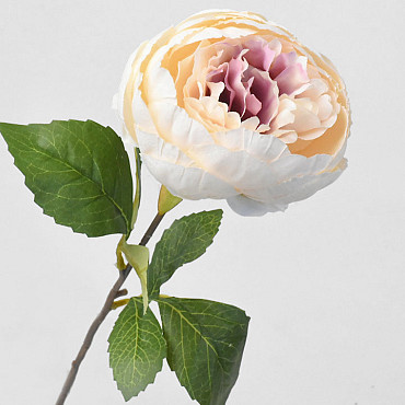 Pivoine artificielle Crème 42cm 