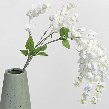 Guirlande Wisteria Blanc 100cm 