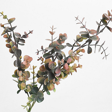 Kunst Eucalyptus Rood 65cm