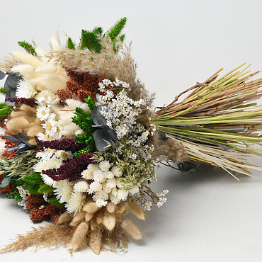Bouquet de Fleurs Séchées Hiver 70cm