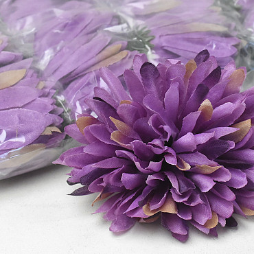 Kunst Chrysant Lila D12cm