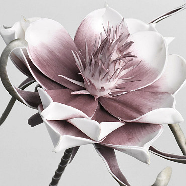 Foam Flower White Lilac, D 20cm
