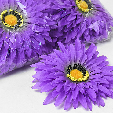 Künstliche Gerbera Lila D15cm