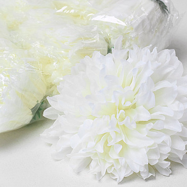 Kunst Chrysant Crème D15cm