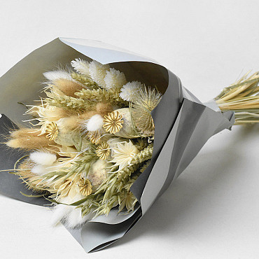 Bouquet de fleurs séchées Boho Naturel