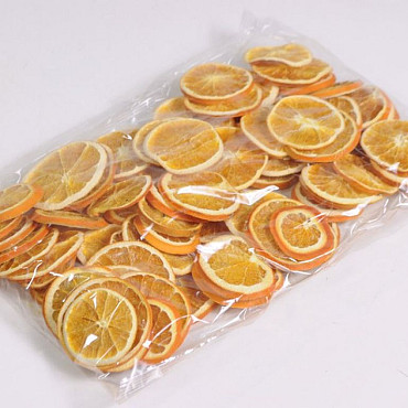 Gedroogde Sinaasappelschijfjes Oranje 250gr