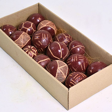 Deco Balls 15-pack Bordeaux