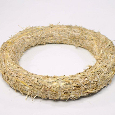 Basic Straw Wreath 40cm