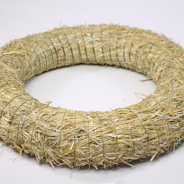 Basic Straw Wreath 50cm