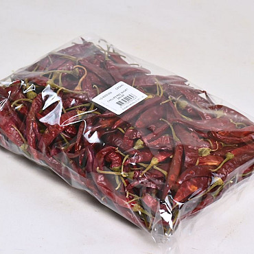 Chillies (Pepers) Rood 250gr. klein