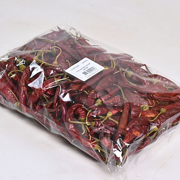 Chillies red 250 grams short
