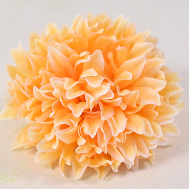 Chrysanthème D16cm Pêche