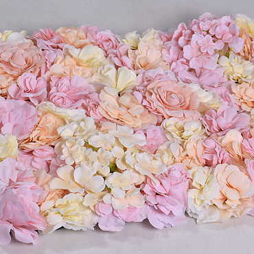Panneau de fleurs 60x40cm Pastel