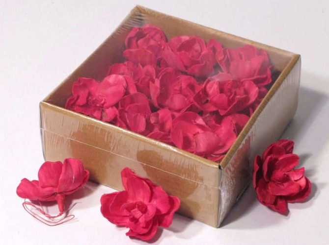 Sola Magnolia 6cm Red 18pcs