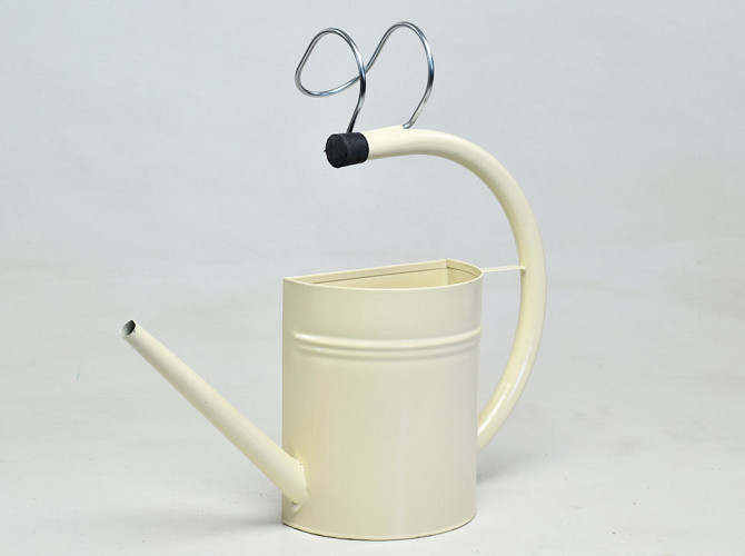 Balcony Watering Can H17cm Cream