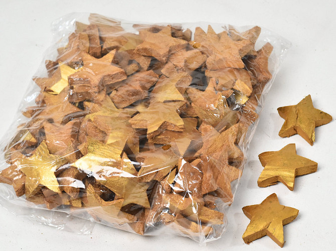 Coconut Star Gold 7cm 100pcs