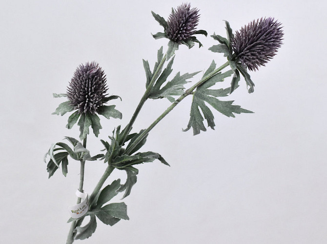 Thistle Spray Purple 78cm