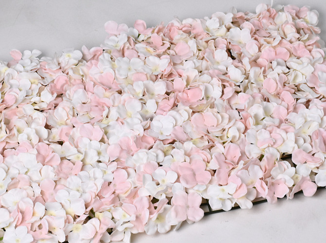 Blumen Paneele 60x40cm Rosa-Creme