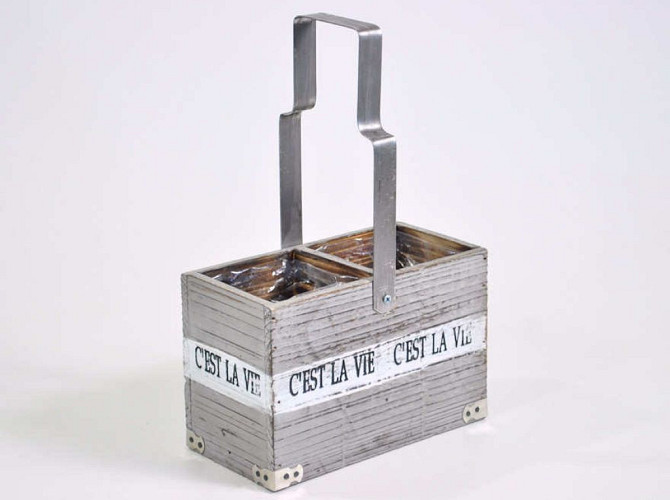 Flaschenhalter C-est-la-Vie 20cm