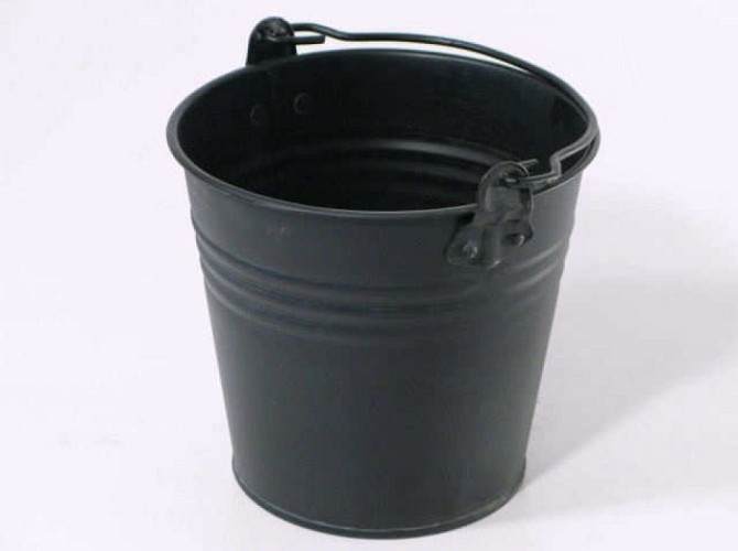 Eimer Schwarz 16cm