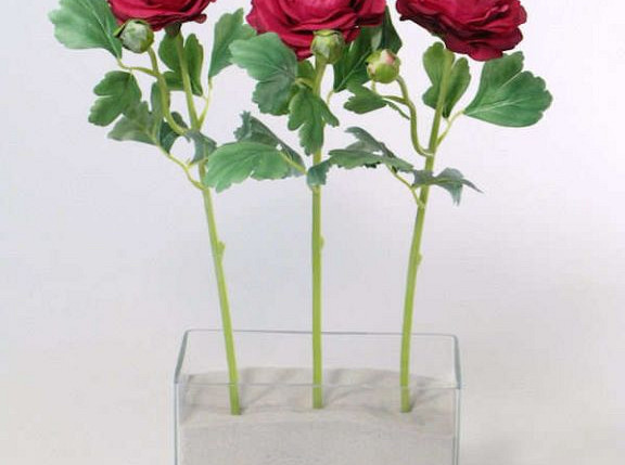 Ranunculus 43cm cerise